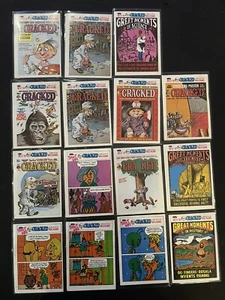 15 Vintage 1978 Fleer Cracked Magazine Collector Puzzle Cards - Picture 1 of 2