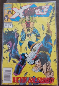X-Force #34 Rictor Unleashed Guns & Poses 1994 Marvel Comics - Picture 1 of 2