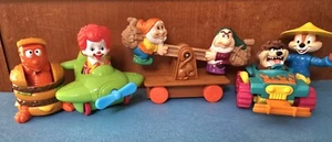 McDonald's Toys.Taz,Dino,Ronald McDonald,7 Dwarfs,Chipmunk 1990-2010 Vintage - Picture 1 of 20