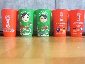 Plaste Becher vom Confederechen Cup 2017 in Russland - Bild 1 von 1