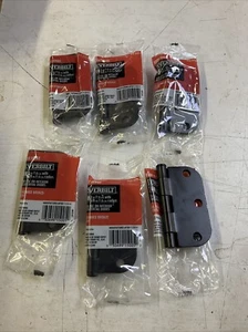Everbilt - 715 302 - 3" w/ 5/8" Radius - Oil Rubbed Bronze Door Hinge - Lot of 6 - Picture 1 of 6