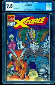 X-Force #1 CGC 9.8 Marvel 1991 código UPC positivo primera serie en solitario - Imagen 1 de 3