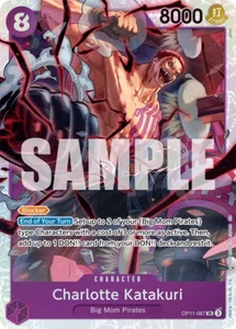 One Piece A Fist of Divine Speed Charlotte Katakuri Super Rare OP11-067 NM EN - Picture 1 of 1