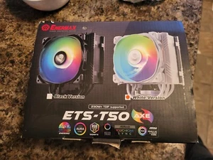 ETS-T50 RGB CPU Air Cooler 230W+ TDP for Intel/AMD white READ DESC - Picture 1 of 2