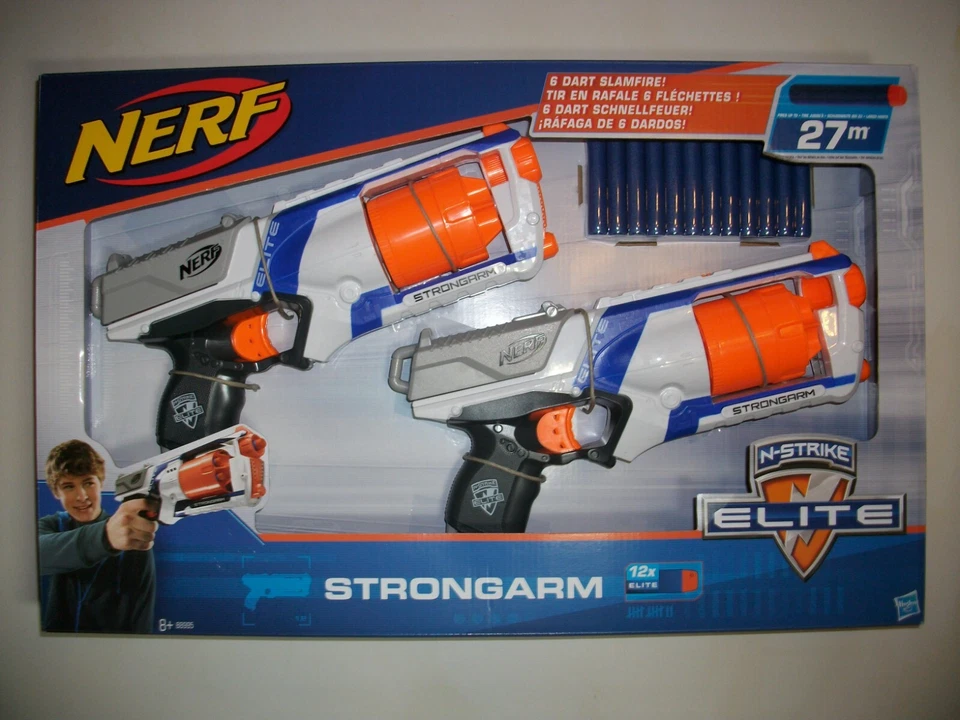 RAR!! Hasbro NERF N-Strike Elite STRONGARM 2er Pack NEU + OVP