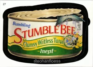 Topps Wacky Packages 2006: pegatina totalmente nueva serie 3 #27 Stumble Bee - Imagen 1 de 1