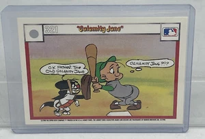 Tarjeta 1990 Upper Deck Looney Tunes Calamity Jane #312 y 321 rara doble cara en muy buena condición - Imagen 1 de 6