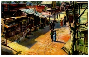 Postcard CA Knotts Berry Farm Ghost Town California - Imagen 1 de 2