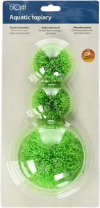 Oase Biorb Plant Topiary Ball Green Sea SET Weighted plastic aquarium decor NEW - Picture 1 of 1