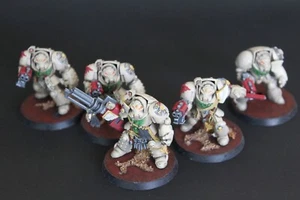 Painted Warhammer 40k: Space Marines - Terminator Squad-Dark Angels - Picture 1 of 1