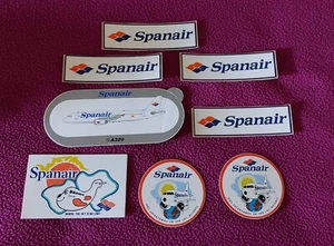 SPANAIR – LOTTO DI VINTAGE STENCILS AND ADHESIVES - Picture 1 of 4
