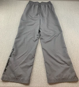 Under Armour Vital Pantalone Tessuto Uomo Grigio Medio Zip Gamba Perfetto Riscaldanti - Foto 1 di 17