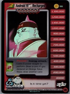 1x DBZ CCG ANDROID 19 RECARGADO LV3 HOLO FOIL 98 CELDAS SAGA DRAGON BALL Z LIMITED - Imagen 1 de 1