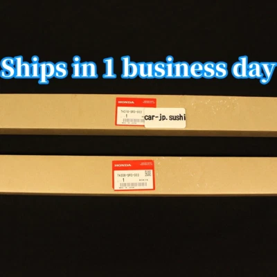 HONDA Genuino 3 Puertas Hatchback 92-95 CIVIC EG4 EG6 Juego de Molduras Laterales de Techo R&L Foto 1 de 4