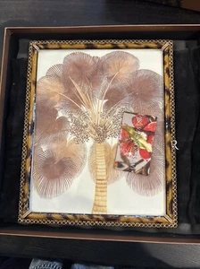 Jay Strongwater SPF5512297 Tortoise Laetitia Brown Stone Edge 8 X 10 Frame NEW - Picture 1 of 12