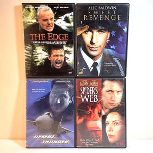 THE EDGE / SWEET REVENGE / DESERT THUNDER SPIDER'S WEB (DVD) Baldwin Brothers - Picture 1 of 14