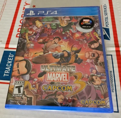 Sony PlayStation 4 PS4 Ultimate Marvel VS Capcom 3  BRAND NEW FACTORY SEALED!!! - Image 1 of 2