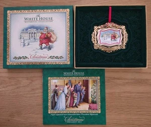 THE WHITE HOUSE ORNAMENT Historical Association Christmas 2011 Santa Visit - Picture 1 of 1