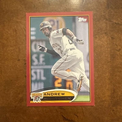 2012 Topps Target Red Border Andrew McCutchen #497 - Image 1 of 2