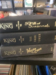 Lot/3 THE DARK TOWER 3 Vol Set: FIRST EDITION/1st Print - No Jackets - Picture 1 of 1