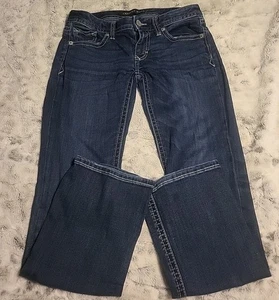 Express Jeans Barely Boot Low Rise Size 4 S. Stretchy W30 L28. Womens Jeans - Picture 1 of 10