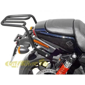 Spaan Gepäckträger schwarz kompatibel mit Harley Davidson Street Rod - Bild 1 von 1