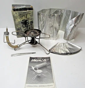 Estufa compacta multicombustible vintage MSR WhisperLite para camping y mochileros #P12 - Imagen 1 de 7