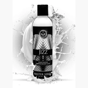 Master Series Jizz Unscented Water Based Lube 8oz Lubricant - Picture 1 of 3