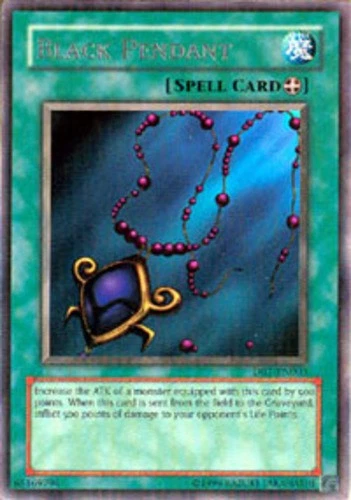 Black Pendant - DB1-EN003 - Rare - Unlimited Edition - Damaged - Image 1 of 1