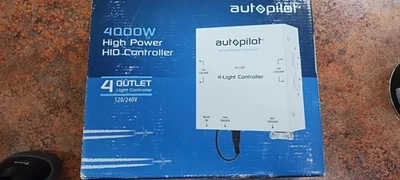 Autopilot 4000W High Power HID Controller 4, 120/240V X-plug Receptacles - Image 1 of 2