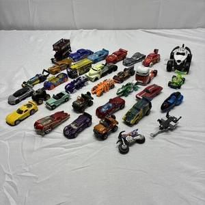 Die Cast Car Lot 1:64 Scale Hot Wheels Matchbox Disney 32 Count - Picture 1 of 19