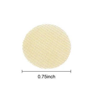 Rust Resistant Pipe Screen Discs 60PCS Perfect for Wood or Glass Pipes - Picture 1 of 6