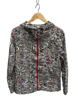 Нейлоновая куртка CHUMS, средняя, белая, универсальный принт, CH14-1411 - Изображение 1 из 4