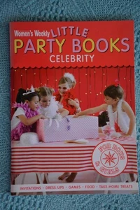 WOMENS WEEKLY MINI~ LITTLE PARTY BOOKS- Celebrity ~RARE~ GR8 Boys/Girls Themes - Foto 1 di 1