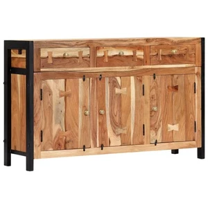 Sideboard Highboard Storage Cabinet Cupboard Side Cabinet Organiser vidaXL - Picture 1 of 39