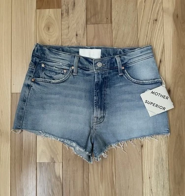 Pantalones Cortos de Denim Madre El Dodger NUEVO Fray I Confess Nuevos con Etiquetas Talla 26 Precio de venta sugerido por el fabricante $218 Foto 1 de 4