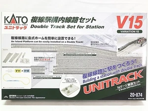 Juego de doble vía Kato 20-874 V15 Unitrack para estación: escala N JP - Imagen 1 de 2