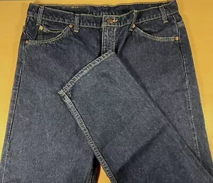 Jeans LEVI'S 505 REGULAR/STRAIGHT FIT vintage 40x30 scuro prelavato *come nuovo* 010122 - Foto 1 di 2