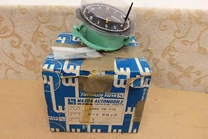 NOS GENUINE MAZDA DASHBOARD ANALOGUE CLOCK CAPELLA 616 1972-76 # 1942-75-710 - Picture 1 of 6