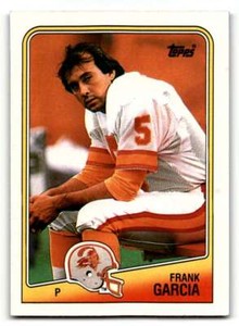 1988 Topps #351 Frank Garcia    Tampa Bay Buccaneers Football Cards EX/ ID:62708