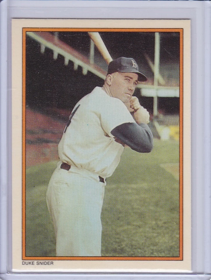Duke Snider 1985 Topps Circle K Baseball Card 20 Grade NMMT - Image 1 of 2