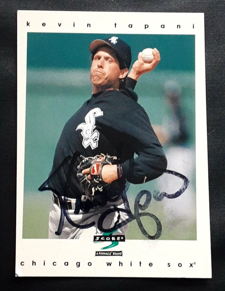 凯文·塔帕尼 芝加哥白袜队 签名 亲笔签名 棒球卡 — 第 1/1 张图片