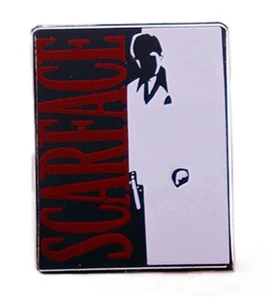 Póster de película Scarface Al Pacino gángster crimen mafia mafia película cubana pin de 1,2 - Imagen 1 de 4