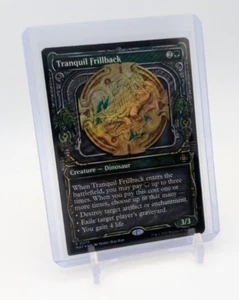 MTG - Tranquil Frillback - FOIL Showcase Rare #74 - MOM: The Aftermath NM - Picture 1 of 2