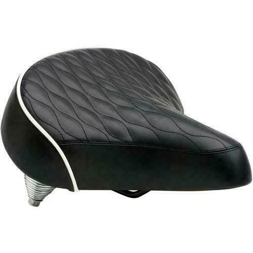 Schwinn SW76107-2 Quilted Spring Bike Seat - Black