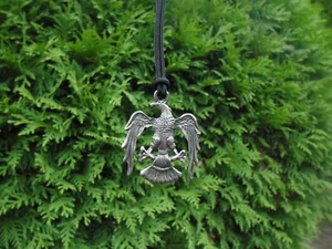 AQUILA Roman Eagle necklace,Rome Antiquity Legionary Troop Signifer,Italian eagl - Picture 1 of 10