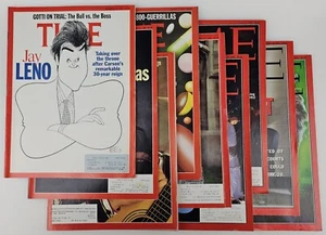 9x Mixed Lot Time Magazine Issues From 1992 1990's Vintage Advertisements Ads - Imagen 1 de 22
