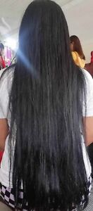 Human hair Ponytail Fresh haircut Extremely thick HUGE ponytail 26 in / 66cm!