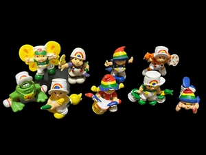 1980 W Berrie Rainbow Brite Bambini - Lotto di 9 diverse minifigure in PVC Portogallo - Foto 1 di 12