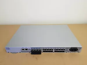 EMC DS-300B 8G 24 Port (8 Active) Fibre Channel SAN Switch w/ 8x 8Gb SFP+ Fabric - Picture 1 of 2